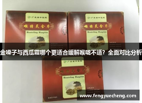 金嗓子与西瓜霜哪个更适合缓解喉咙不适？全面对比分析