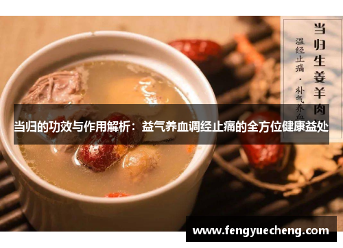 当归的功效与作用解析:益气养血调经止痛的全方位健康益处 当归的功效与作用解析:益气养血调经止痛的全方位健康益处